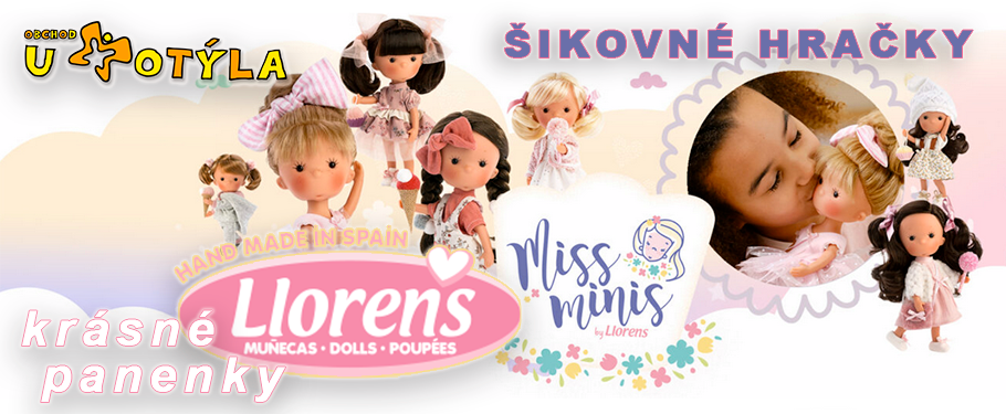 Panenky Llorens - Miss Minis - v Obchodě U Motýla