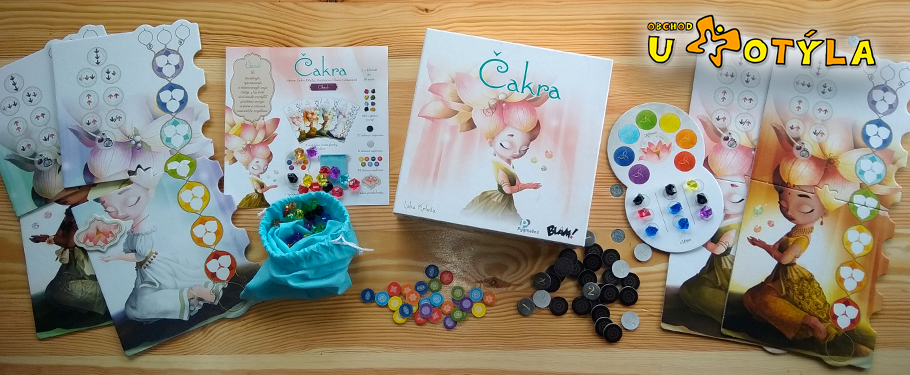 Společenská hra Čakra v Obchodě U Motýla