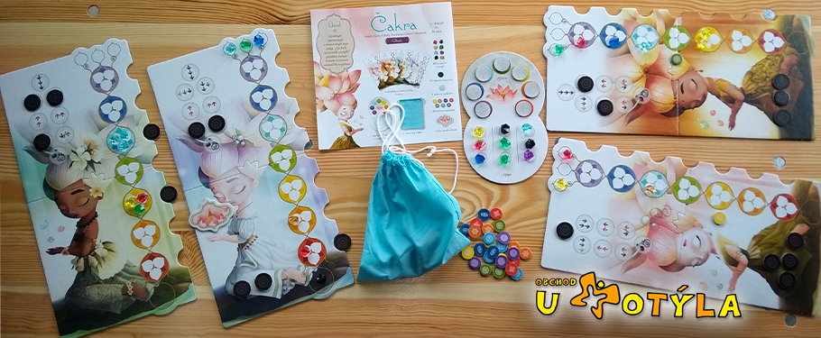 Společenská hra Čakra v Obchodě U Motýla