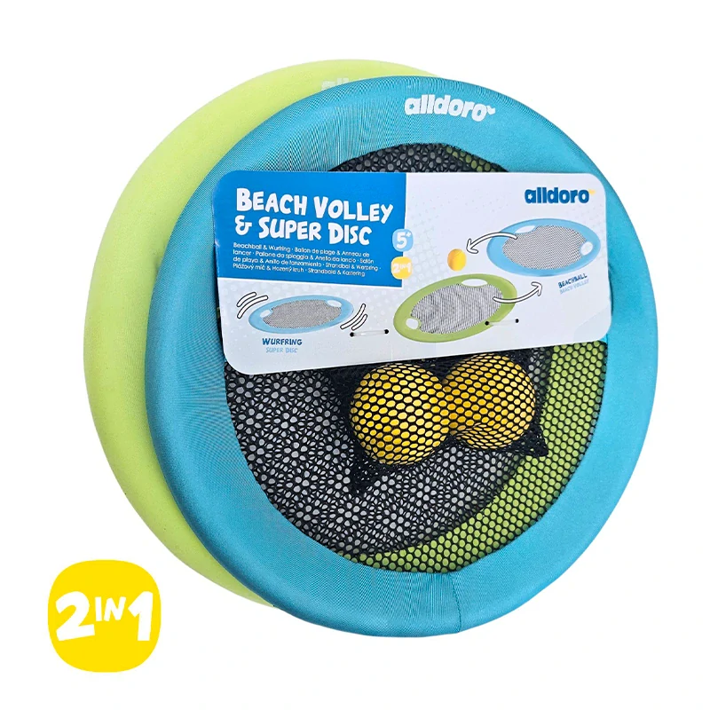 Alldoro XL trampolínky s míčky, házecí disk 40 cm
