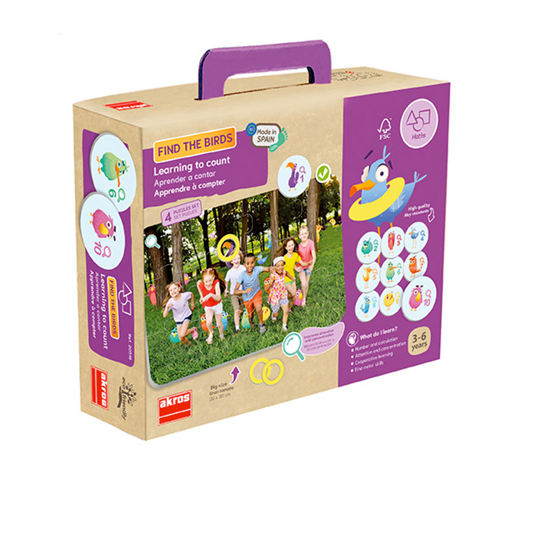 Akros Najdi ptáčky, uč se počítat