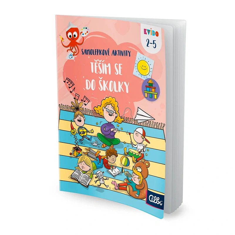Samolepkové aktivity - Těším se do školky
