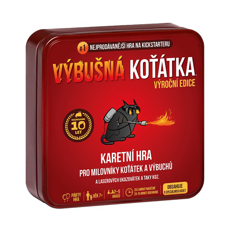 Asmodee Výbušná koťátka Výroční edice