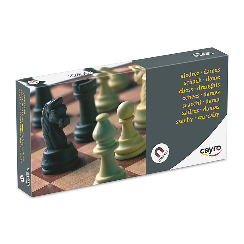 Cayro 455 - Šachy & Dáma magnetické velké