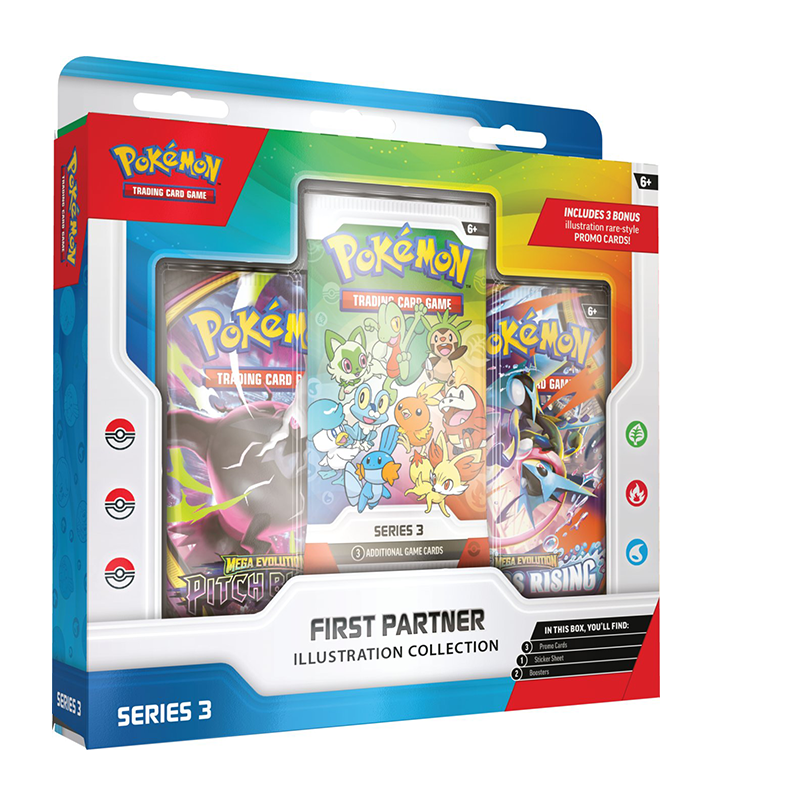 Pokémon TCG: First Partners Illustration Collection - Series 3