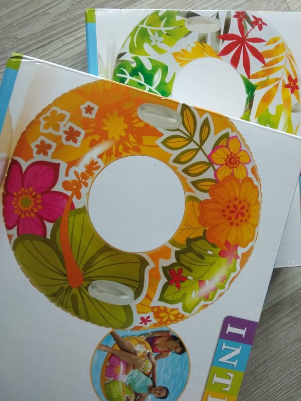 NAFUKOVACÍ KRUH S ÚCHYTY, 97 CM