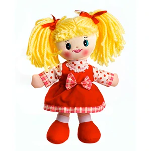 Panenka Lucinka hadrová plyš 30 cm česky zpívající