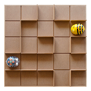 Bee-Bot a Blue-Bot dřevěné bludiště