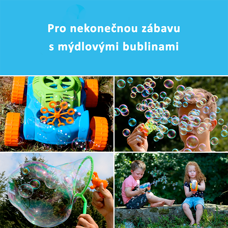 Alldoro Mýdlová voda do bublifuku, kanystr 1200 ml