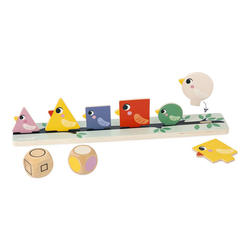 Janod třídění - Ptáčci, Didaktik