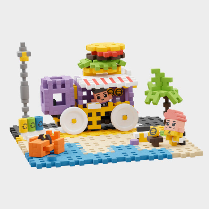 Marioinex MINI WAFLE - Vůz rychlého občerstvení