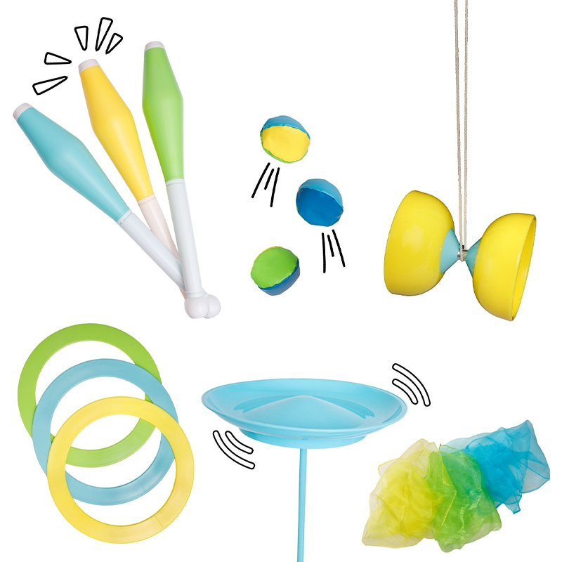 Alldoro Žonglovací sada v batohu