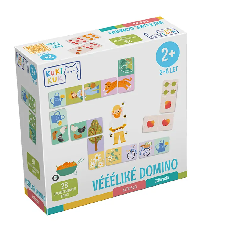Efko KukiKuk - Véééliké domino Zahrada