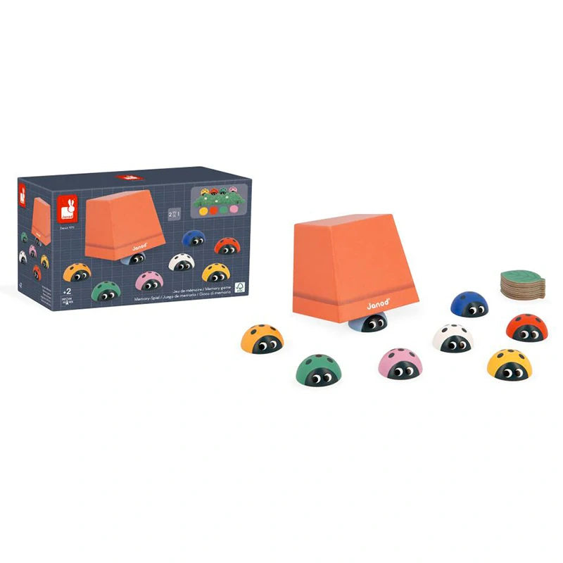 Janod Stimulace paměti Pexeso Berušky, Didaktik