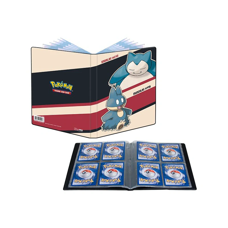 Pokémon UP: GS Snorlax Munchlax - A5 album na 80 karet