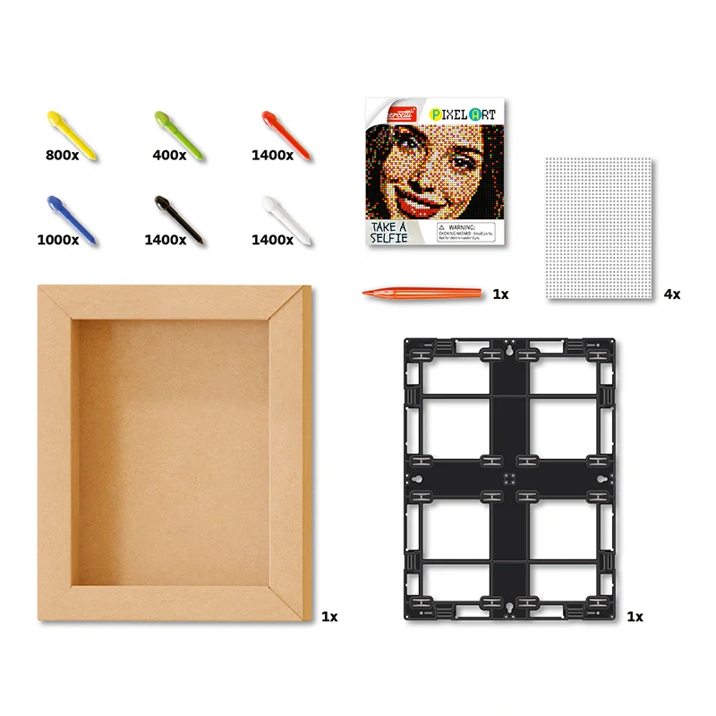 Quercetti Pixel Art 4 Take a Selfie