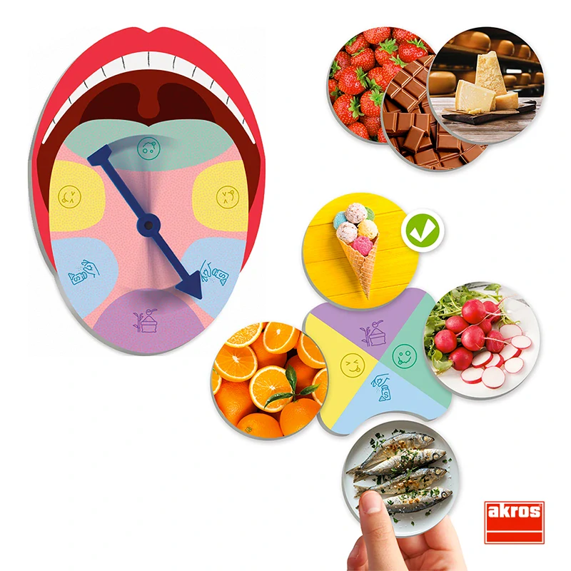 Akros Rozlišujeme chutě a příchutě