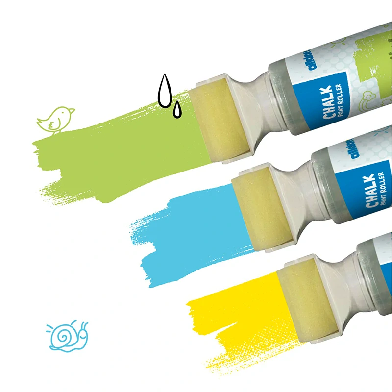 Alldoro Křídové válečky na chodník, sada 3 kusů