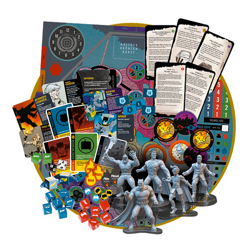Asmodee Batman: Návrat Temného rytíře deluxe edice