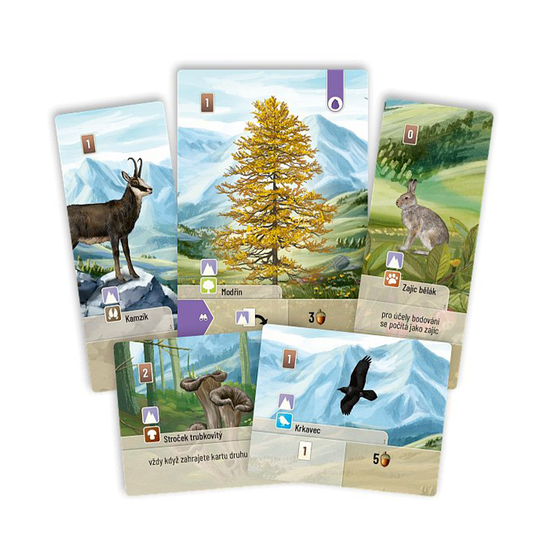 Asmodee Smíšený les: Alpy