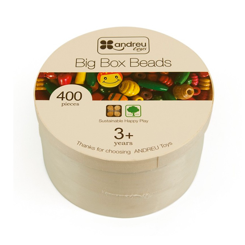 Andreu Toys - Velká krabice - korálky, náramky, náhrdelníky