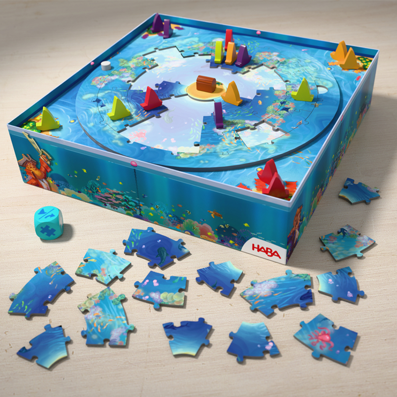 Haba Hra a Puzzle 2v1 Mořský vír