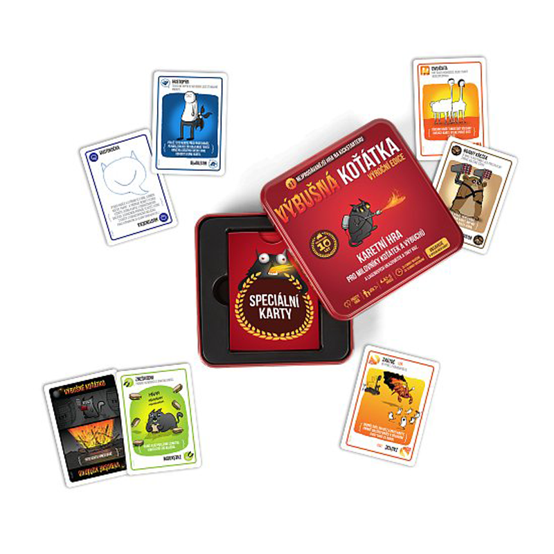 Asmodee Výbušná koťátka Výroční edice