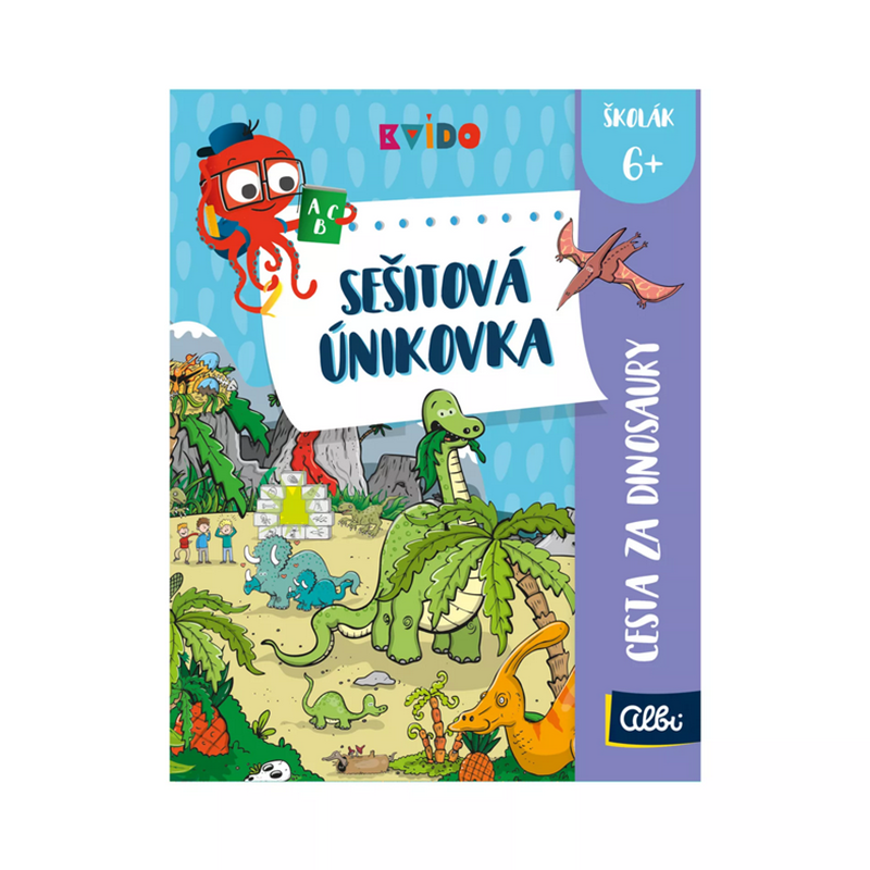 Sešitová únikovka - cesta za dinosaury