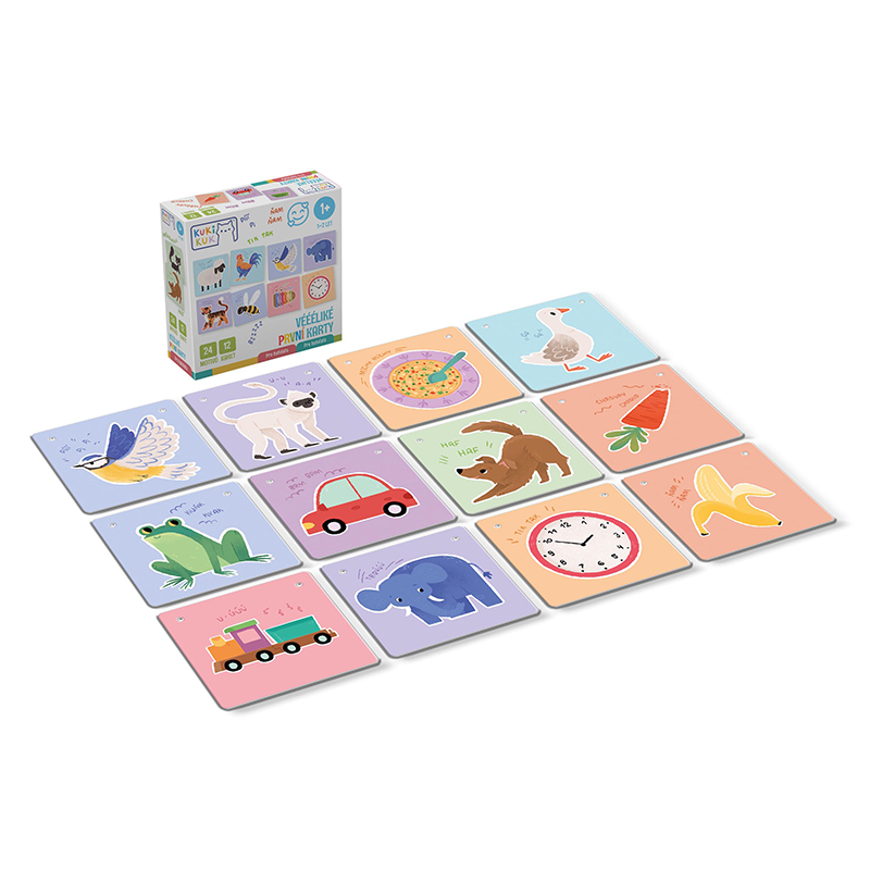 Efko KukiKuk – Véééliké první karty Pro batolata