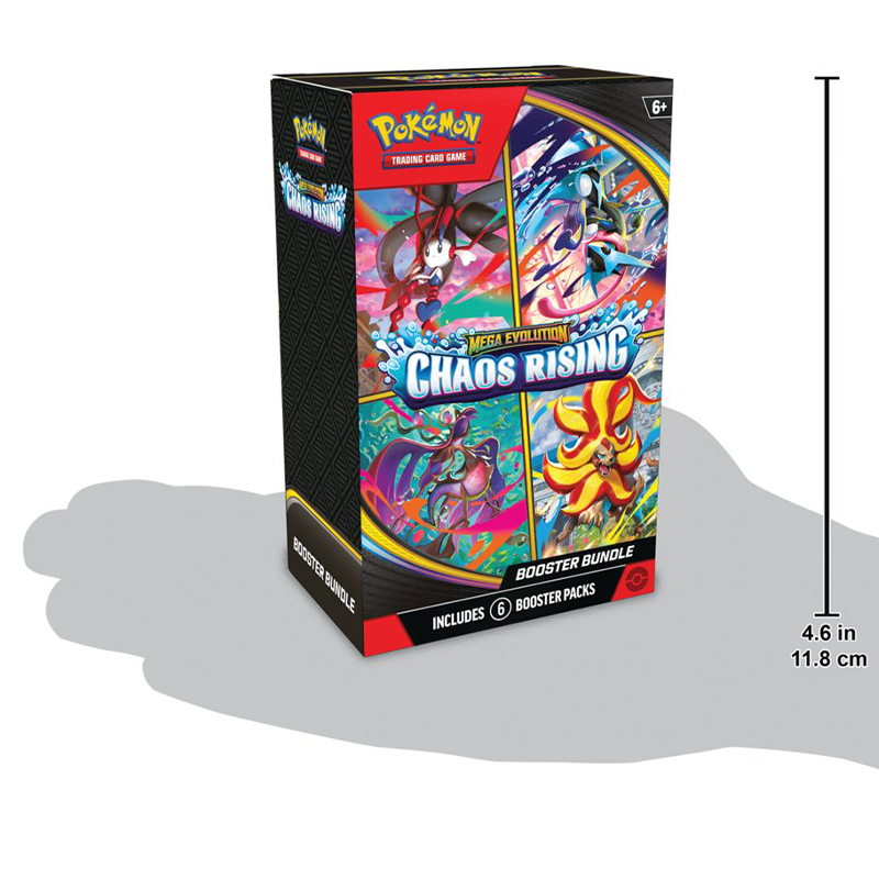 Pokémon TCG: ME04 Chaos Rising - Booster Bundle