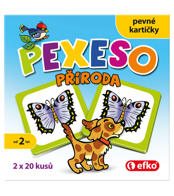 Efko Pexeso příroda