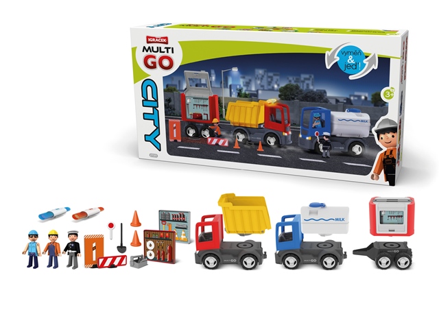 Efko IGRÁČEK MULTIGO - VELKÁ SADA MĚSTO