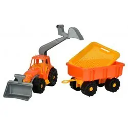 Androni Traktor s valníkem, délka soupravy 56 cm