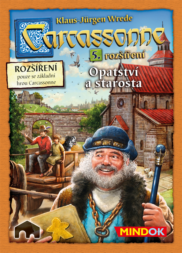 Mindok Carcassonne 05 - Opatství a starosta