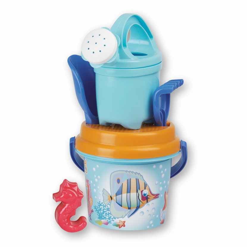 Androni Sada na písek medvídek a tygřík s konvičkou - malá