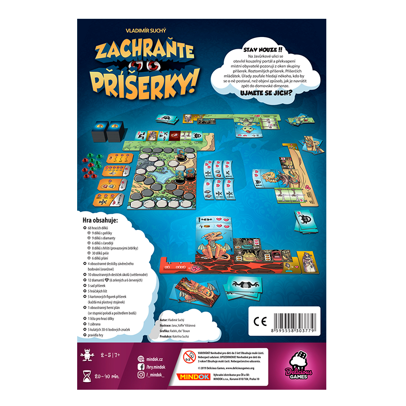 Mindok Zachraňte příšerky!