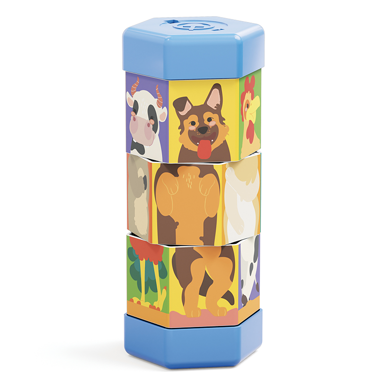 Quercetti Tubò Mix & Match Zvířata