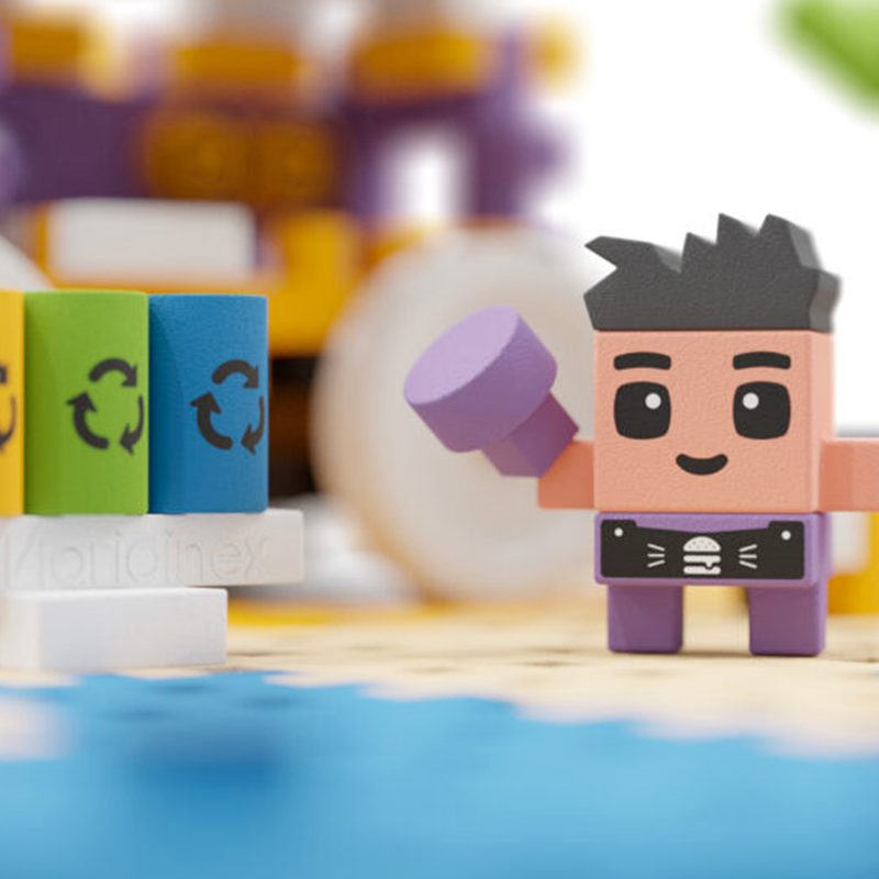 Marioinex MINI WAFLE - Vůz rychlého občerstvení