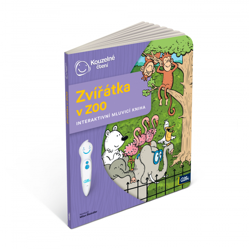 Albi Kouzelné čtení Kniha Zvířátka v ZOO