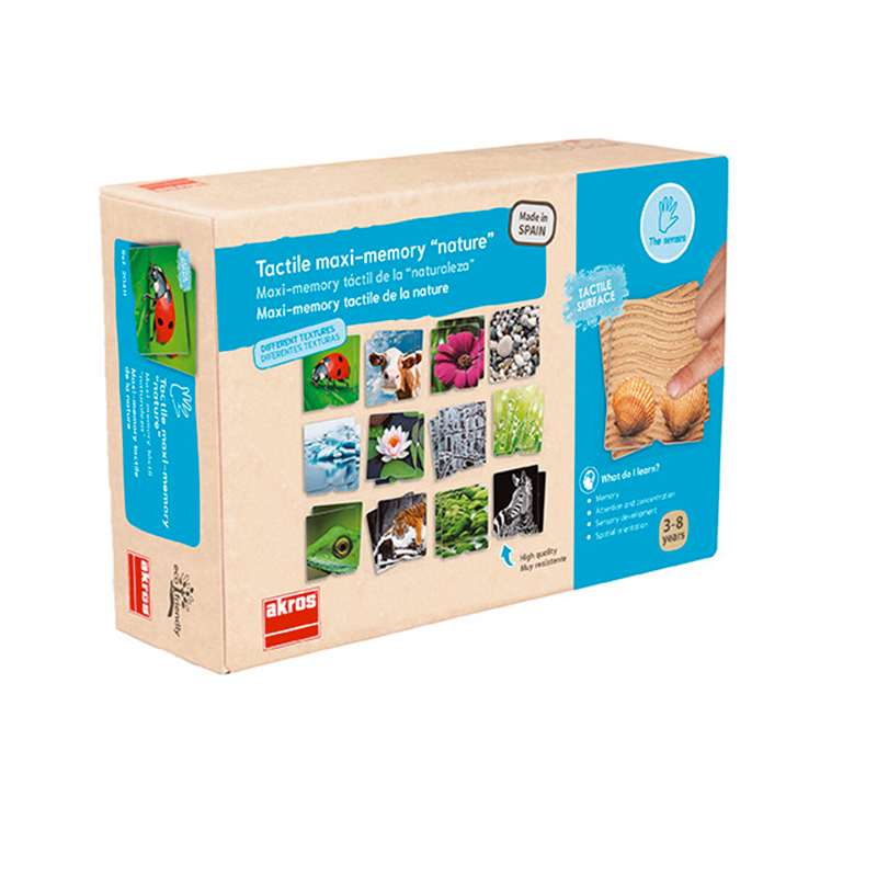 Akros Hmatové MAXI PEXESO - příroda
