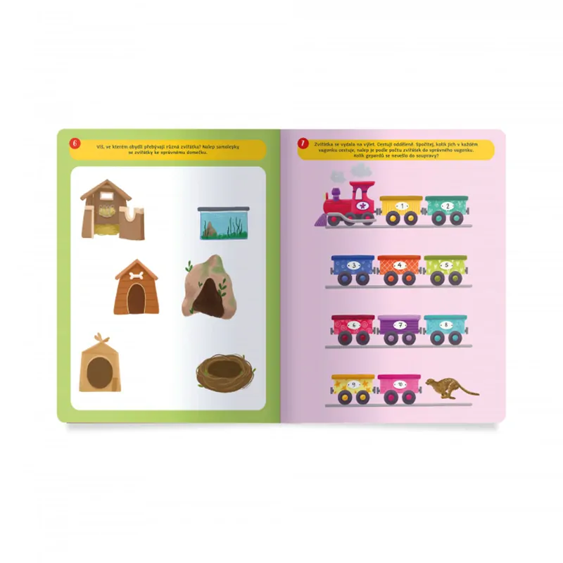 Samolepkové aktivity - Zvířátka