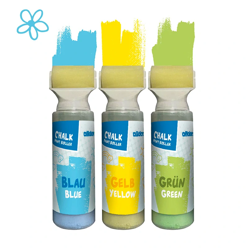 Alldoro Křídové válečky na chodník, sada 3 kusů