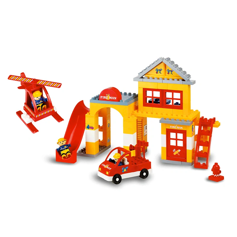Unico Hasičská stanice 96 dílků