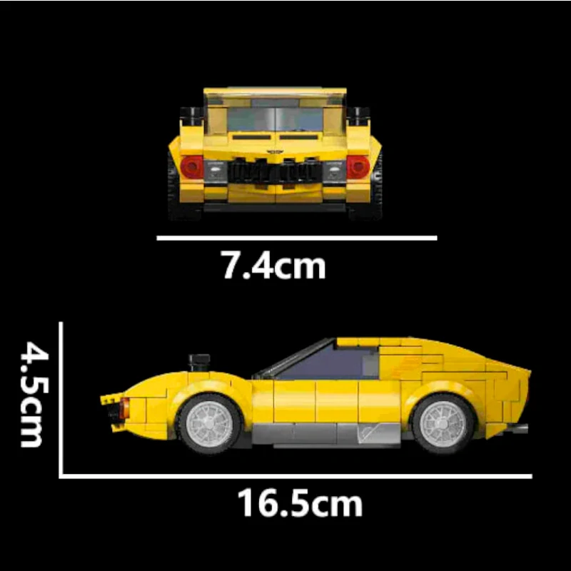 Mould King 27039 Model auta Lamborghini Miura