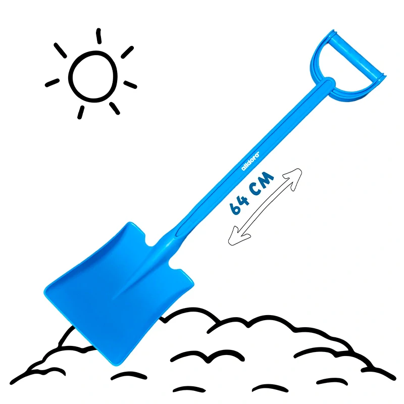 Alldoro XXL dětská lopata hranatá, 64 cm