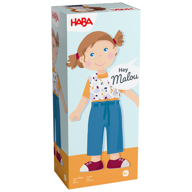 Haba Textilní panenka Malou 30 cm