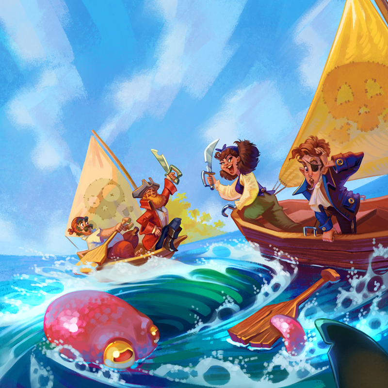 Haba Hra a Puzzle 2v1 Mořský vír