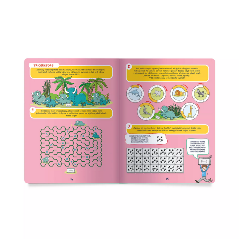 Sešitová únikovka - cesta za dinosaury