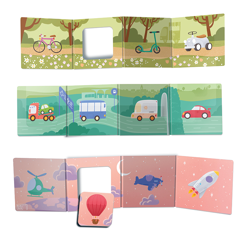 Efko KukiKuk – Sada 3 Kuki leporel Auta