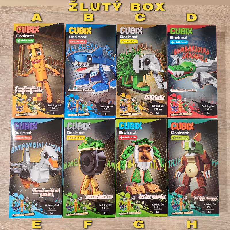 Cubix Brainroti – kostičková stavebnice pro děti